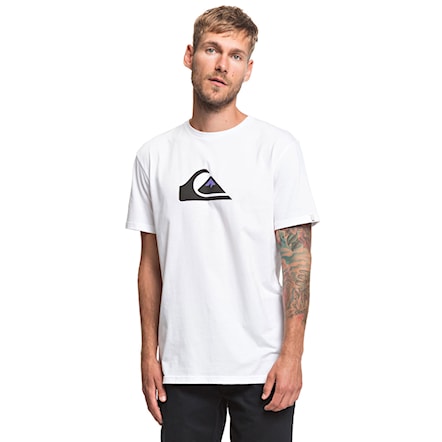T-shirt Quiksilver M And W Tee white 2019 - 1