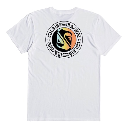 T-shirt Quiksilver Mellow Phonic white 2021 - 1