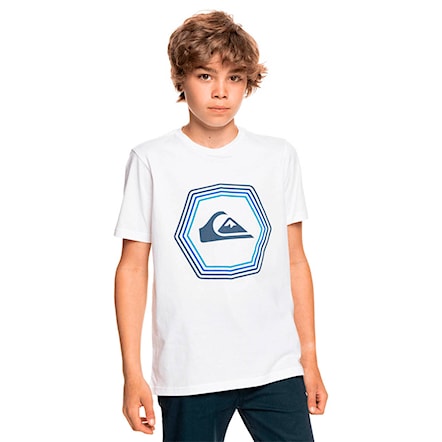 Tričko Quiksilver New Noise SS Youth white 2021 - 1