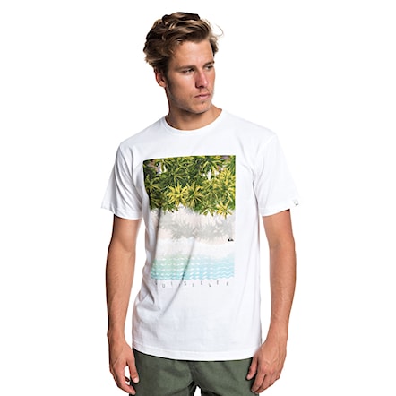T-shirt Quiksilver Perth Or Bust white 2019 - 1