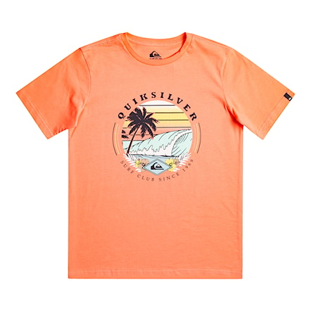 T-shirt Quiksilver QS Surf Club SS Yth fresh salmon 2023 - 1