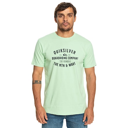 T-shirt Quiksilver QS Surf Lockup SS sprucestone 2023 - 1