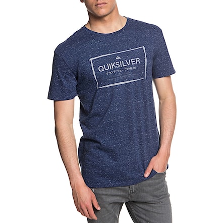 T-shirt Quiksilver Quik In The Box medieval blue heather 2018 - 1