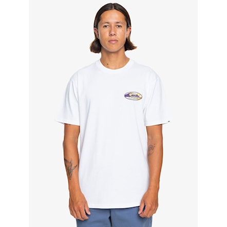 Koszulka Quiksilver Retro Link white 2024 - 2