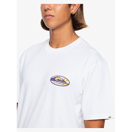 T-shirt Quiksilver Retro Link white 2024 - 4