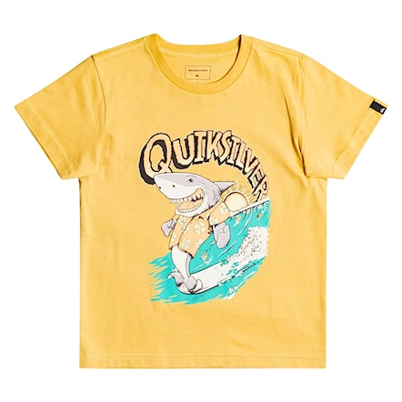 T-shirt Quiksilver Shark Smile Ss Boy rattan 2022 - 1