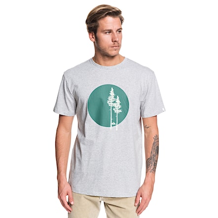 T-shirt Quiksilver Snow Down anthletic heather 2019 - 1