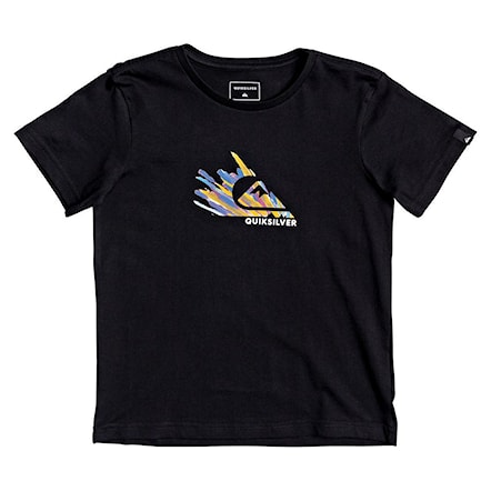 T-shirt Quiksilver Snow Fire Youth black 2020 - 1