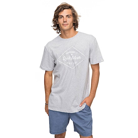 T-shirt Quiksilver Ss Classic Amethyst athletic heather 2018 - 1