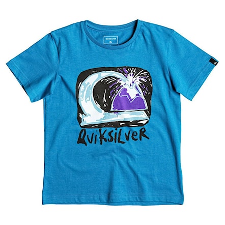 T-shirt Quiksilver Ss Classic Boy Magic Volcano vallarta blue 2017 - 1