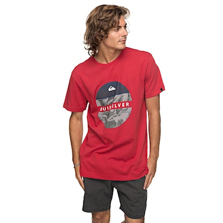 T-shirt Quiksilver Ss Classic Outer Hacka chili pepper 2018 - 1