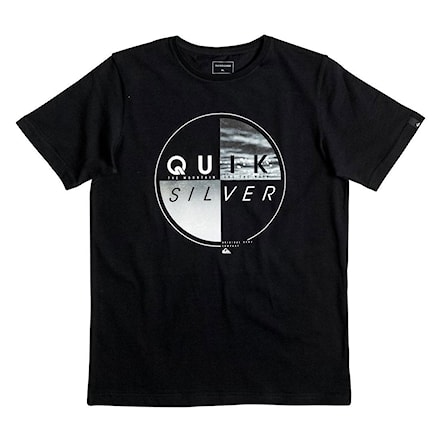 T-shirt Quiksilver Ss Classic Youth Blazed black 2017 - 1