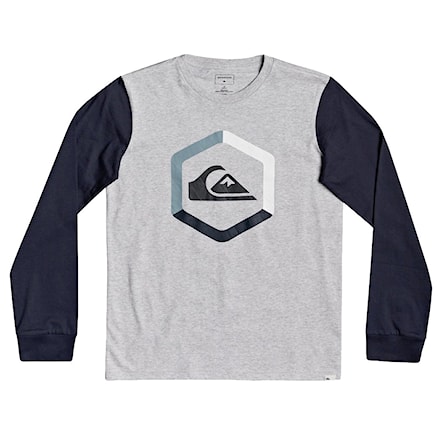 T-shirt Quiksilver The Boldness Ls Youth athletic heather 2020 - 1