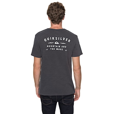 T-shirt Quiksilver Vancheck tarmac 2018 - 1
