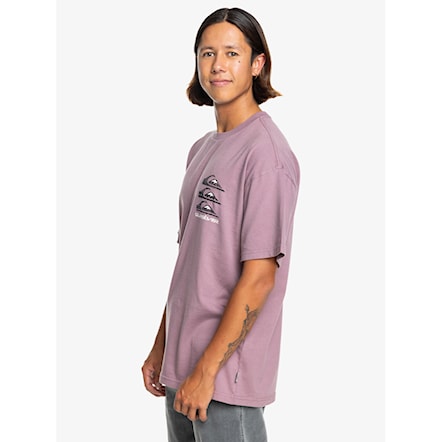 Koszulka Quiksilver Vertical Logos grape shake 2024 - 3