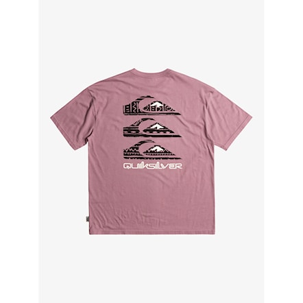 Tričko Quiksilver Vertical Logos grape shake 2024 - 5