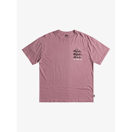 Koszulka Quiksilver Vertical Logos grape shake 2024 - 6