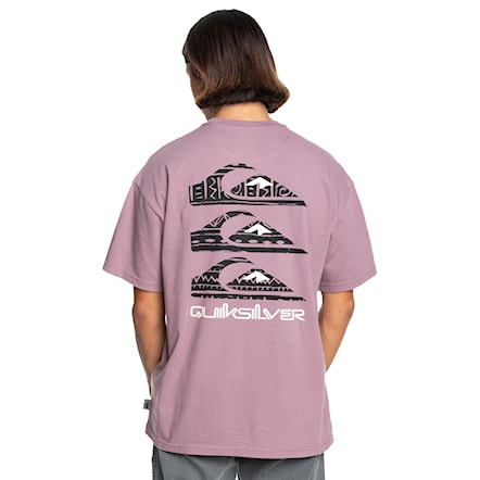 T-shirt Quiksilver Vertical Logos grape shake 2024 - 1