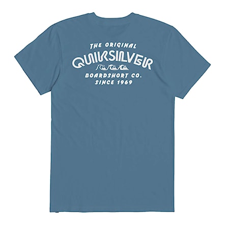 T-shirt Quiksilver Wider Mile Ss blue heaven 2021 - 1