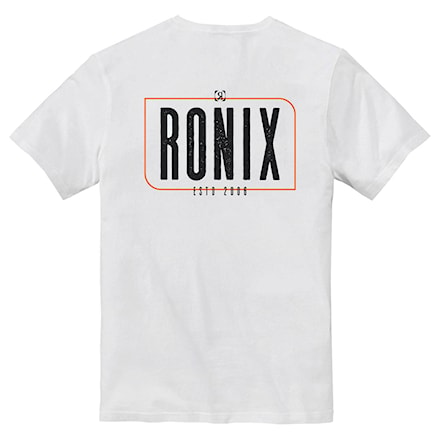 T-shirt Ronix Homeland white/black 2022 - 1