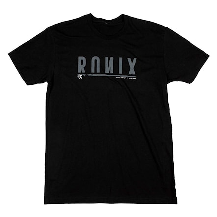 T-shirt Ronix Megacorp black/charcoal 2021 - 1
