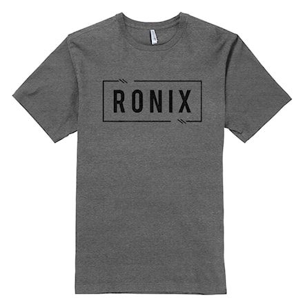 Koszulka Ronix Megacorp heather grey/black 2022 - 1