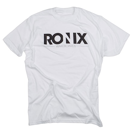 T-shirt Ronix Megacorp Tee white/black 2017 - 1