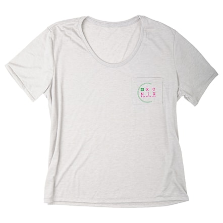 T-shirt Ronix Wms Spring Break white/pink/green 2018 - 1