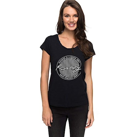 T-shirt Roxy Bobby Twist Paradise anthracite 2017 - 1