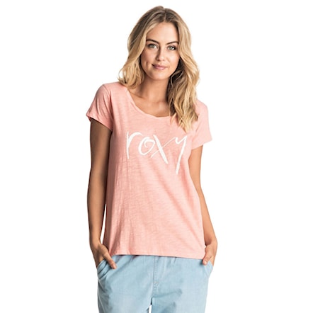 T-shirt Roxy Bobby Twist Straight Up georgia peach 2017 - 1