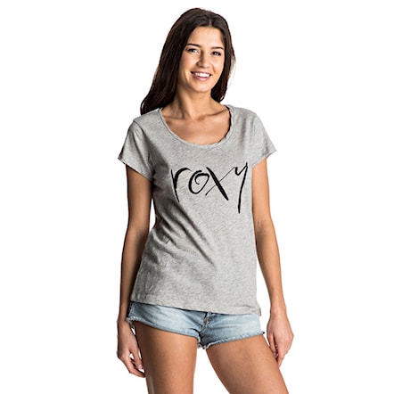 T-shirt Roxy Bobby Twist Straight Up heritage heather 2017 - 1