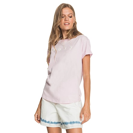 T-shirt Roxy Epic Afternoon Word A pink mist 2021 - 1