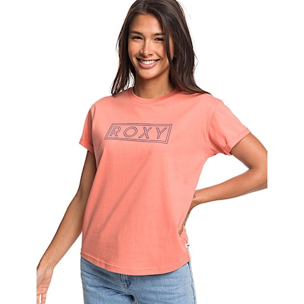 T-shirt Roxy Epic Afternoon Word terra cotta 2020 - 1