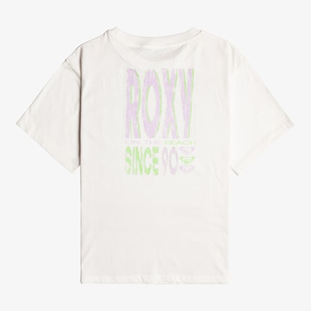 Koszulka Roxy Gone To California snow white 2023 - 1