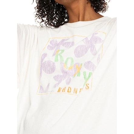 T-shirt Roxy Sweet Flowers snow white 2023 - 2