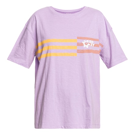 T-shirt Roxy Vibrations Beach purple rose 2023 - 5