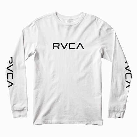 Tričko RVCA Big Rvca Sleeve Ls Tee white 2023 - 4