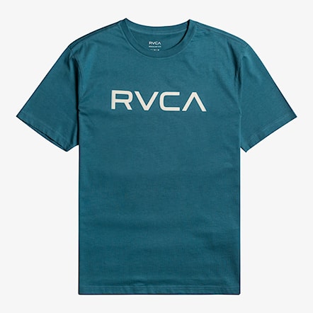 Tričko RVCA Big RVCA SS Tee duck blue 2023 - 3
