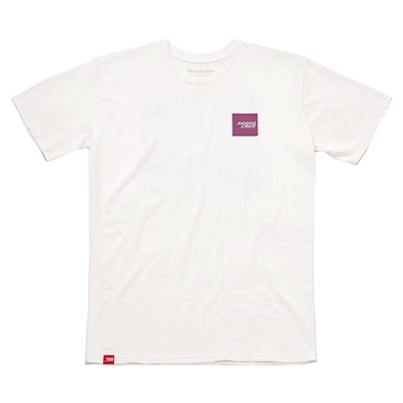 T-shirt Santa Cruz 3D Squared white 2024 - 2