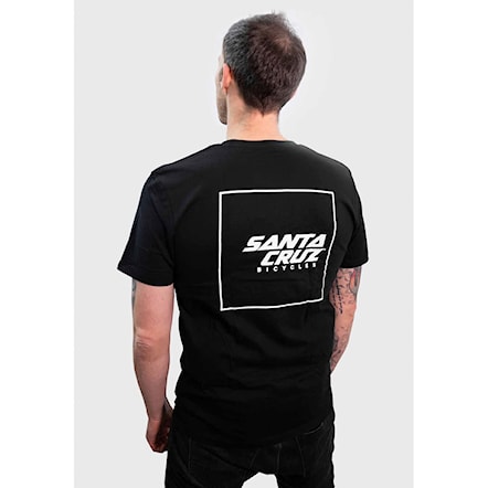 T-shirt Santa Cruz Sketch Squared black 2024 - 3