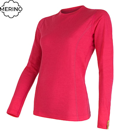 T-shirt Sensor Merino Active Women's magenta 2022 - 1