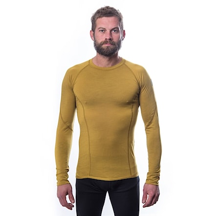 T-shirt Sensor Merino Air mustard 2024 - 1
