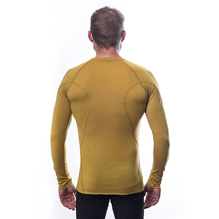 T-shirt Sensor Merino Air mustard 2024 - 3