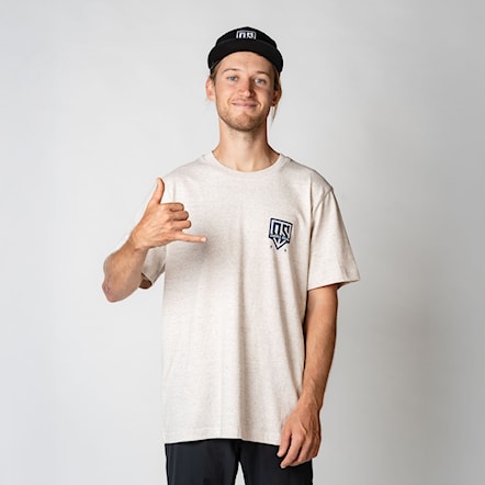 Tričko SNOWBOARD ZEZULA Ondra Šenk Tee eco heather 2025 - 2