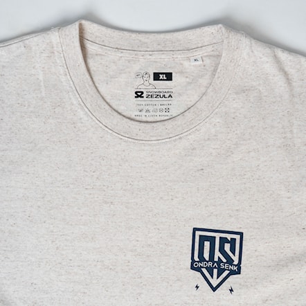 Tričko SNOWBOARD ZEZULA Ondra Šenk Tee eco heather 2025 - 8