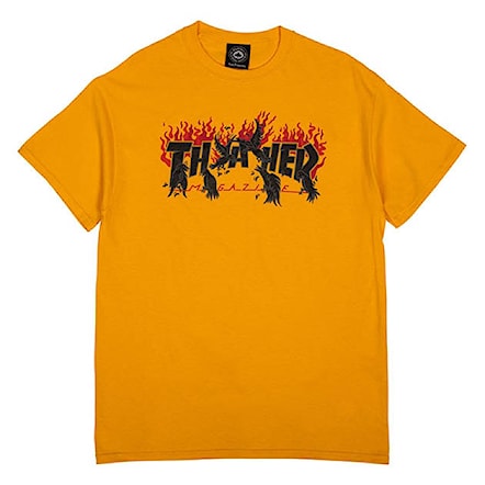 T-shirt Thrasher Crows gold 2021 - 1
