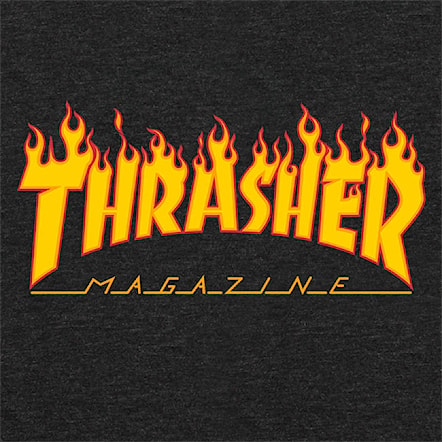 Tank Top Thrasher Flame Logo Racerback black 2021 - 3