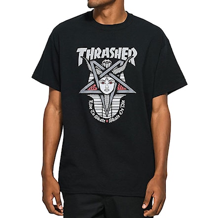 T-shirt Thrasher Goddess black 2017 - 1