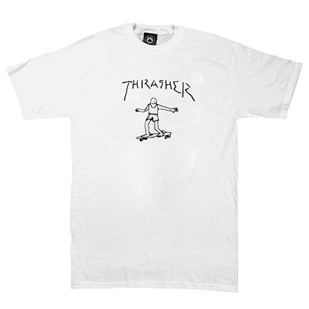 T-shirt Thrasher Gonz By Marc Gonzales white 2019 - 1