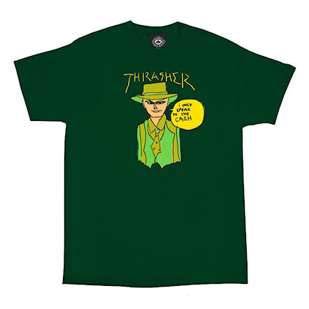 T-shirt Thrasher Gonz Cash forest 2018 - 1